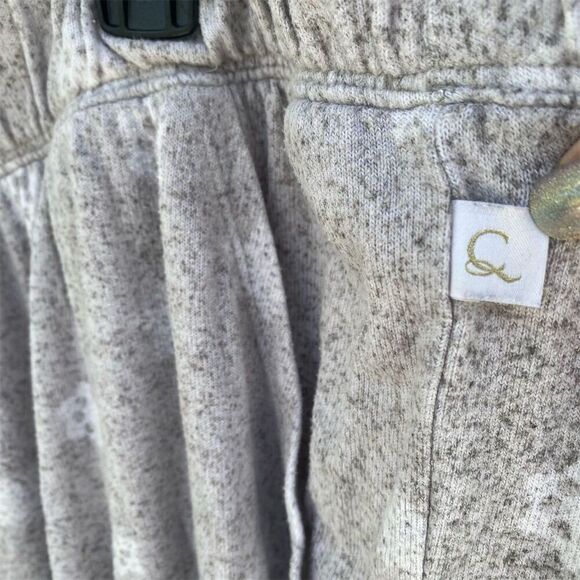 Sleep by Cacique Women's Plus Jogger Pants Gray Floral Size 22/24 - Picture 5 of 10